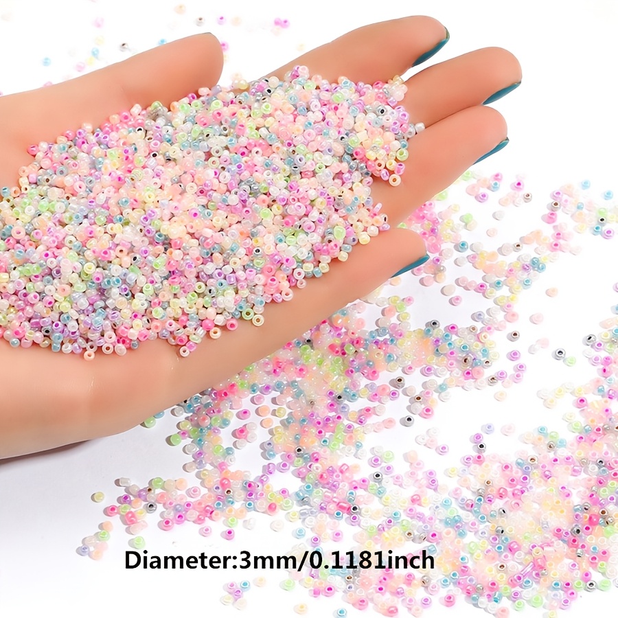 900pcs 3mm Candy Cream Czech Glass Beads for Jewelry Making